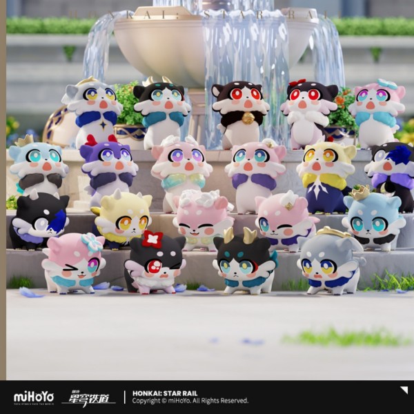 ミホヨ『崩壊：スターレイル』 アウーシリーズ キメラ ミニブラインドボックス 装飾ドール